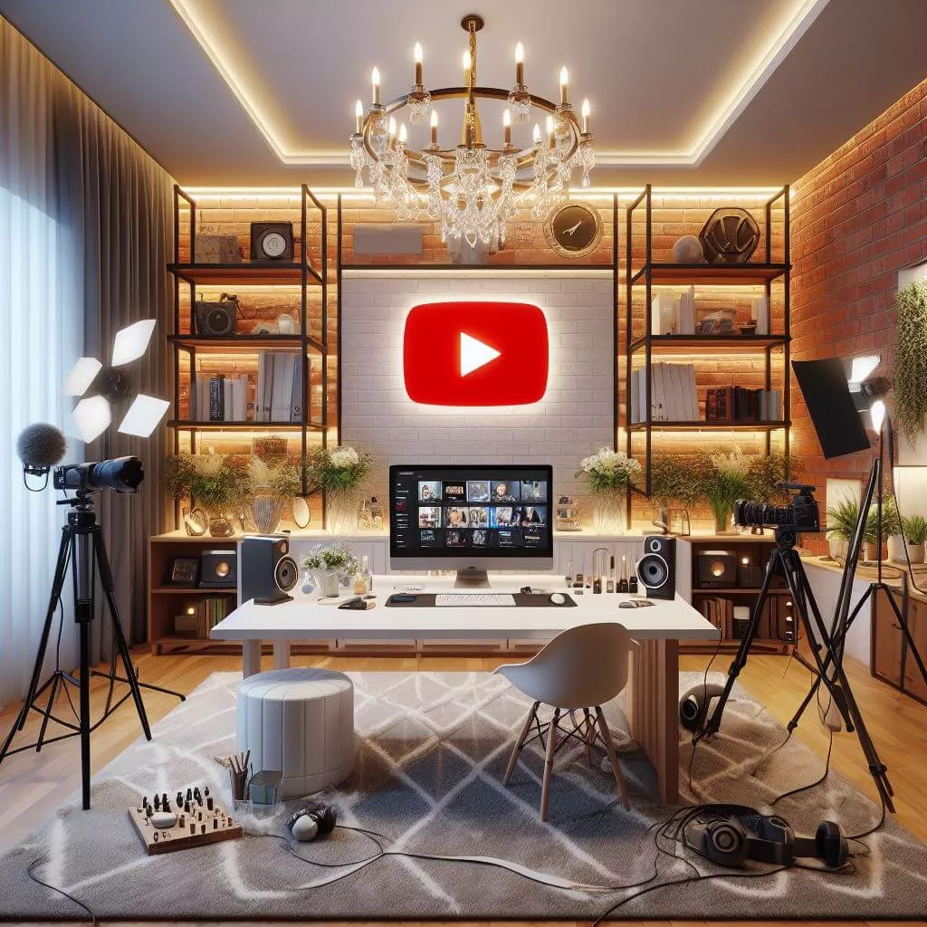 YouTube studio decor 2024 (4)	